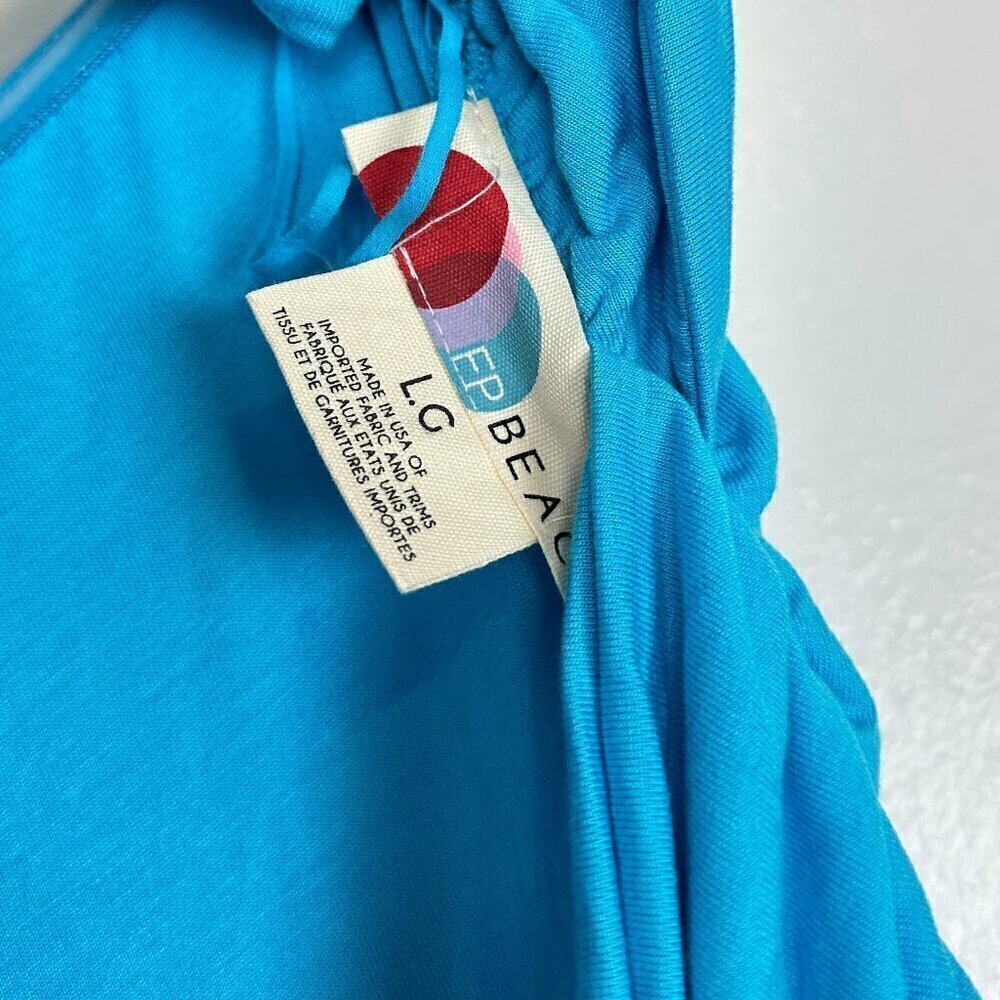 FREE PEOPLE Embrace Midi in Scuba Blue Size Large - Picture 9 of 16
